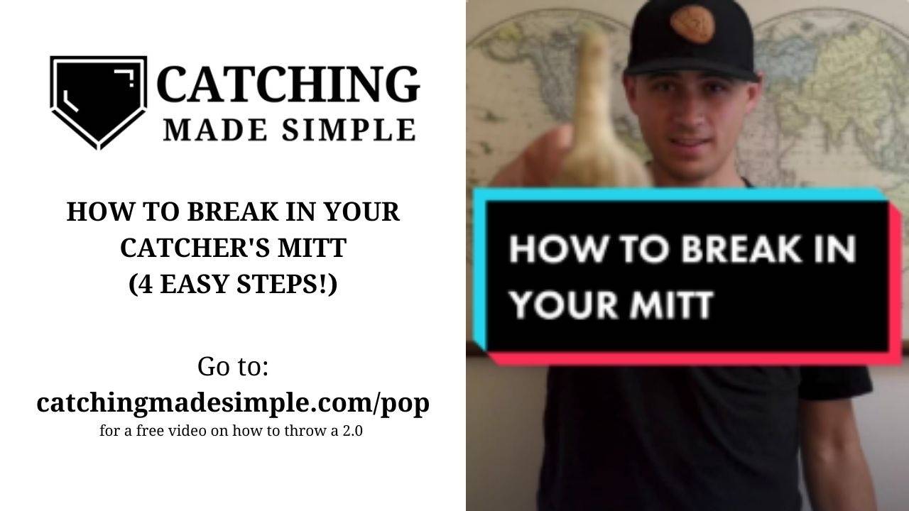 How to break in a catcher's mitt (4 easy steps!)