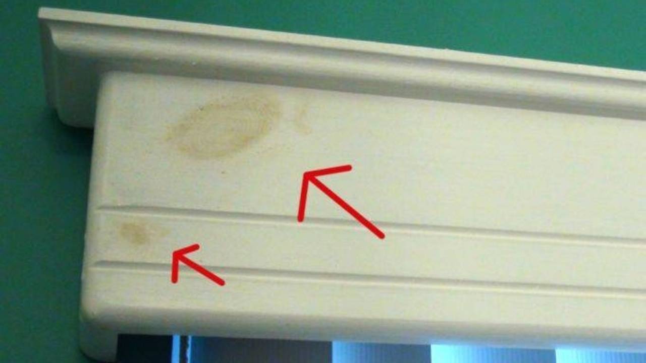 Why am I still seeing the wood knots?