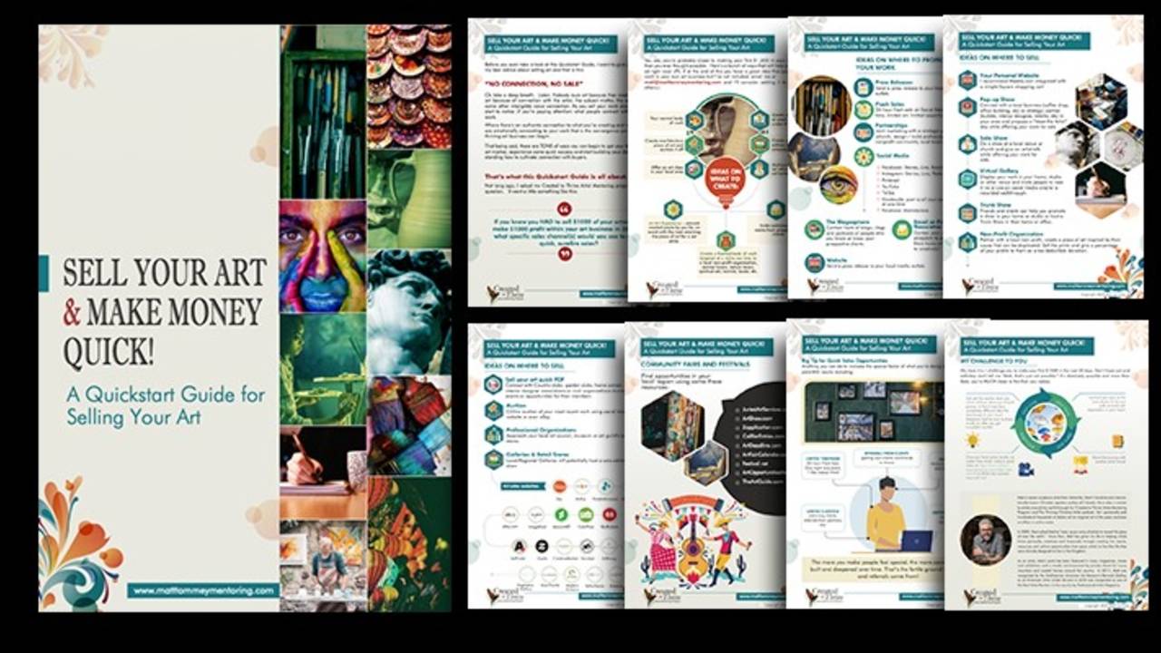 How to Sell Your Art & Make Money Quick