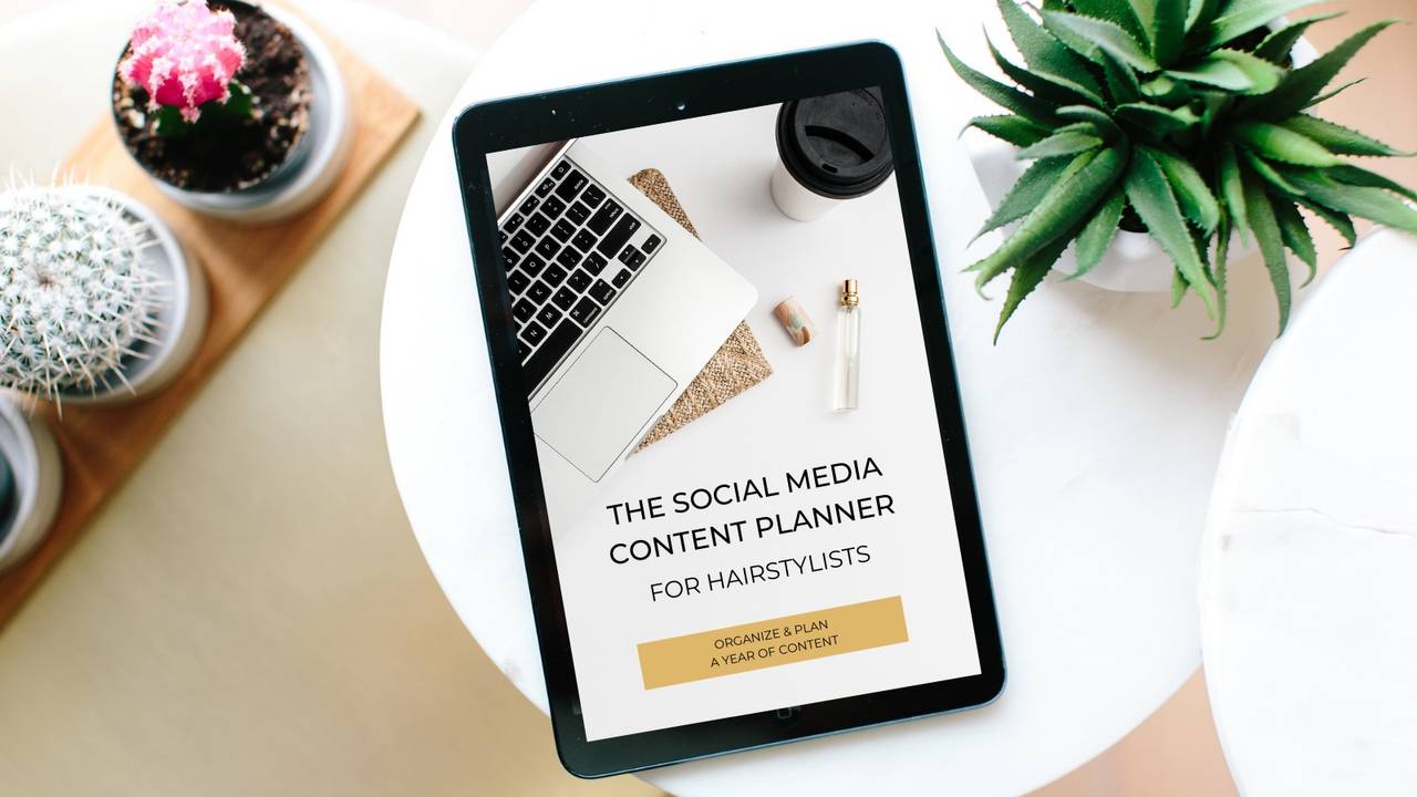 Social Media Planner for Hairstylists