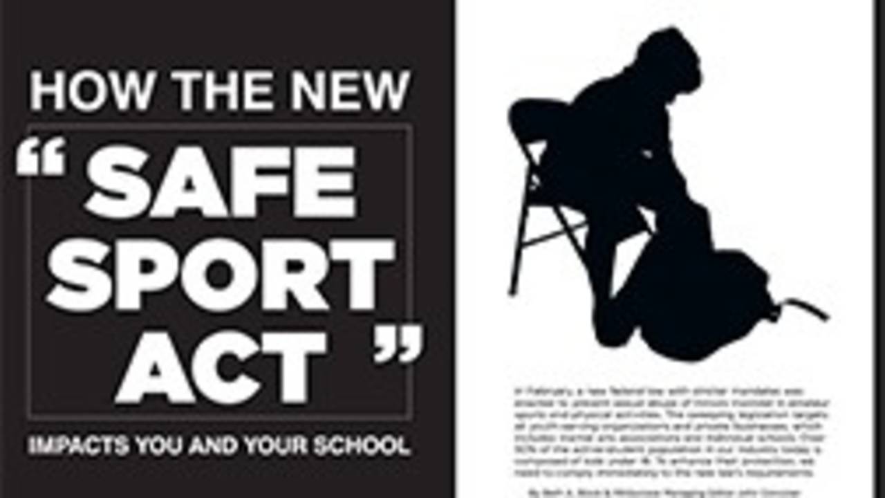 How the new “ Safe Sport Act” impacts you and your school.