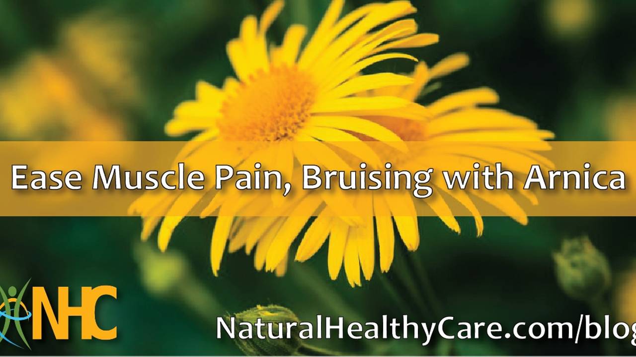 Ease Muscle Pain, Bruising with Arnica