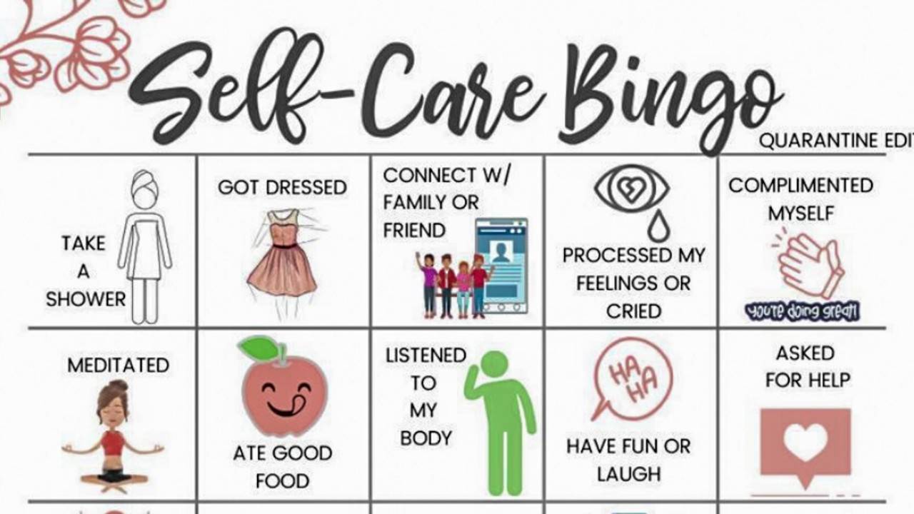 self-care-bingo-quarantine-edition for Self Care Bingo Free Printable 💕Self-Care Bingo💕 Quarantine Edition for Self Care Bingo Free Printable
