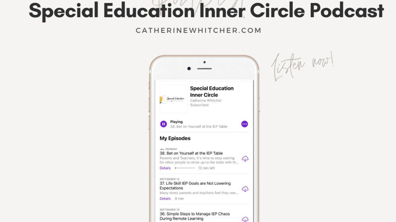 Podcast 6 Easy IEP Steps To Take Right Now Podcast 6 Easy IEP Steps To Take Right Now