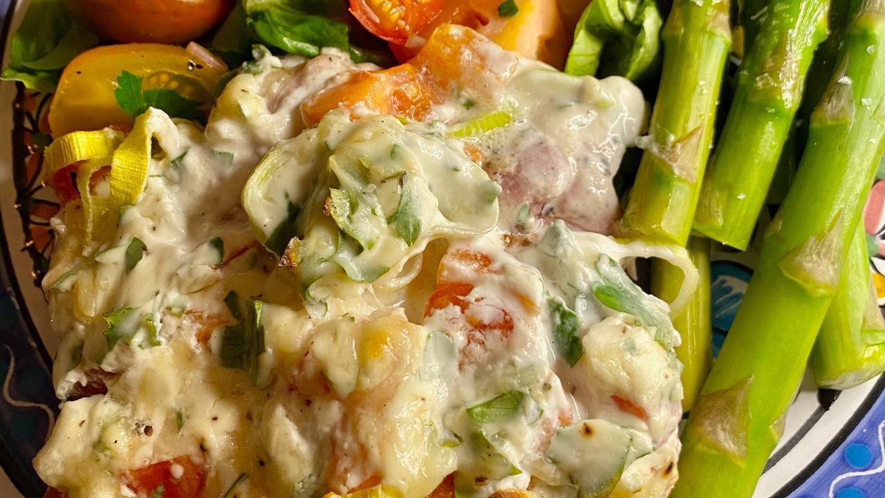 Kyllingform med parmesan