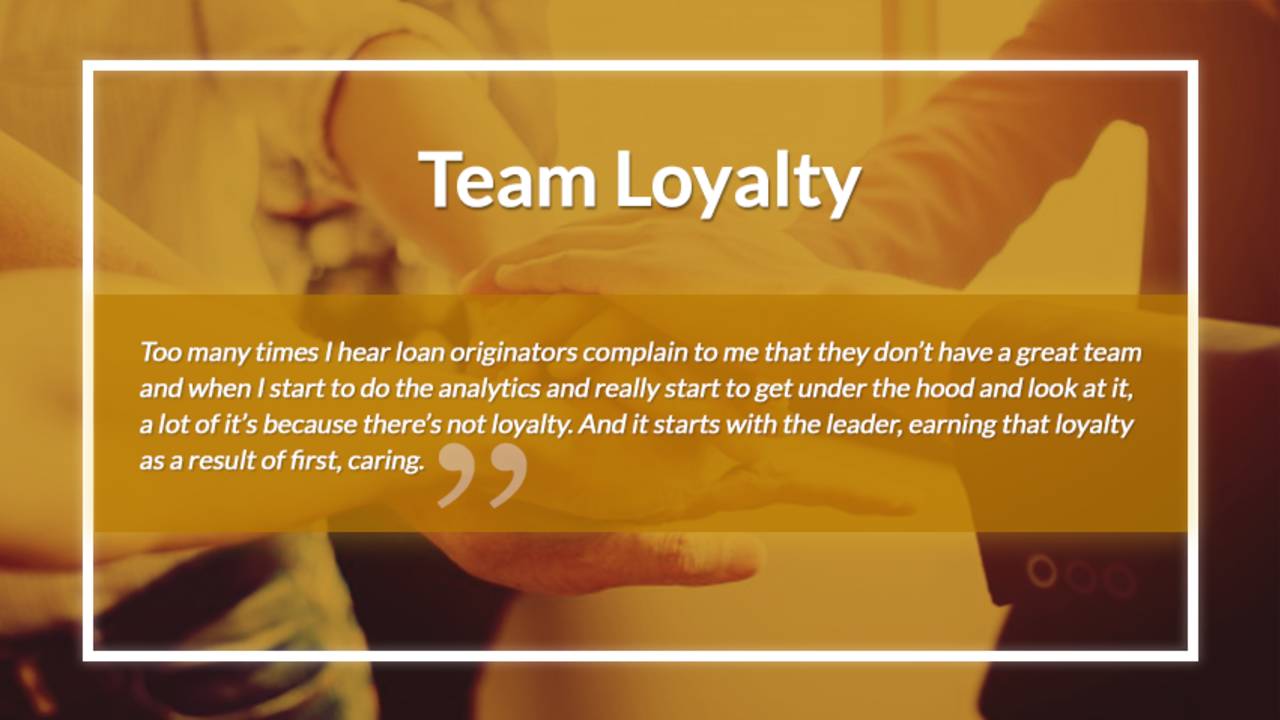Importance of Team Loyalty for Successful Business