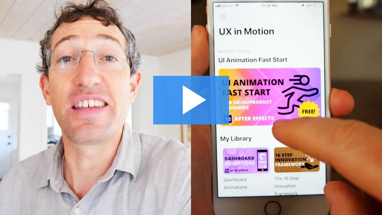 Learn UI Animation using the new UX in Motion App UX in Motion