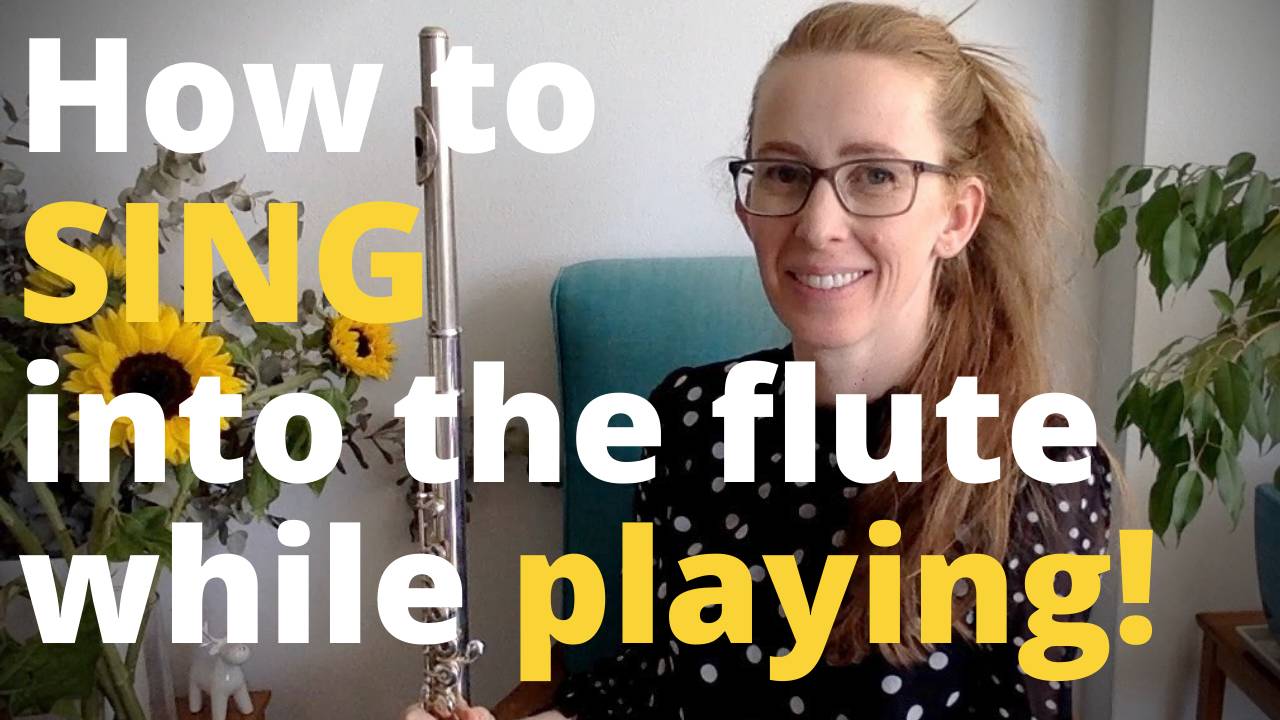 How to sing into the flute like a jazz player!