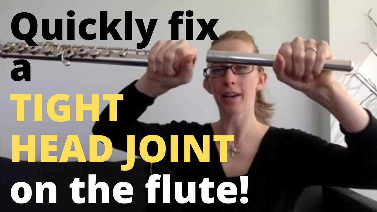 How to quickly fix a tight flute headjoint