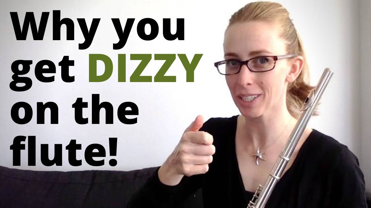 Why you get dizzy when playing the flute (and how to fix it!)