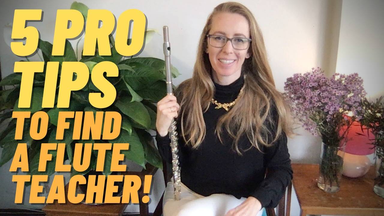 5 PRO TIPS to find a good flute teacher