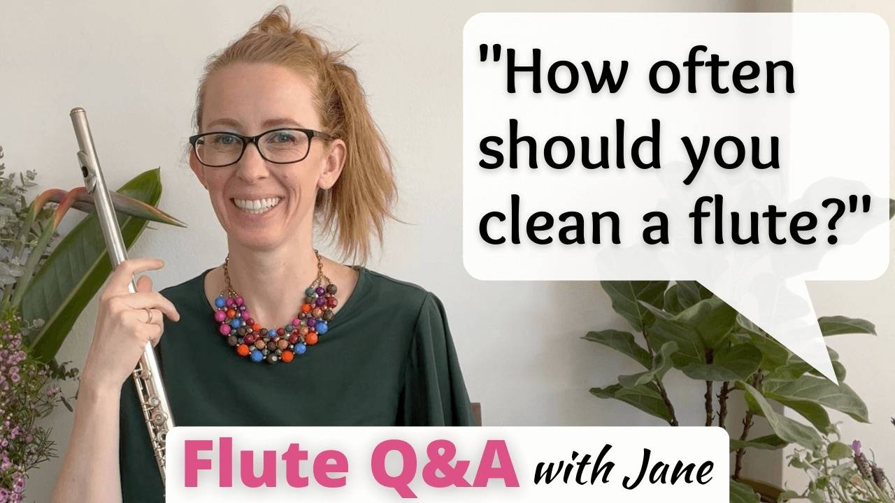 How often should you clean a flute?