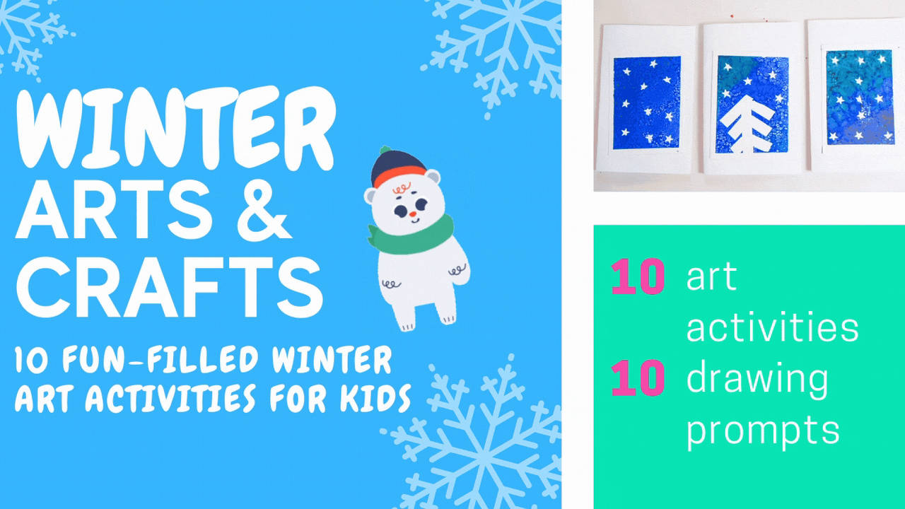 Winter Arts Crafts For Kids