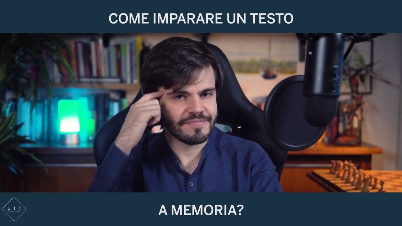 Come IMPARARE un TESTO a MEMORIA?