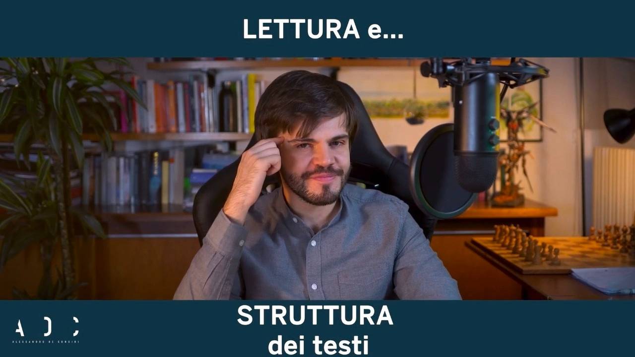 LETTURA e… STRUTTURA dei testi