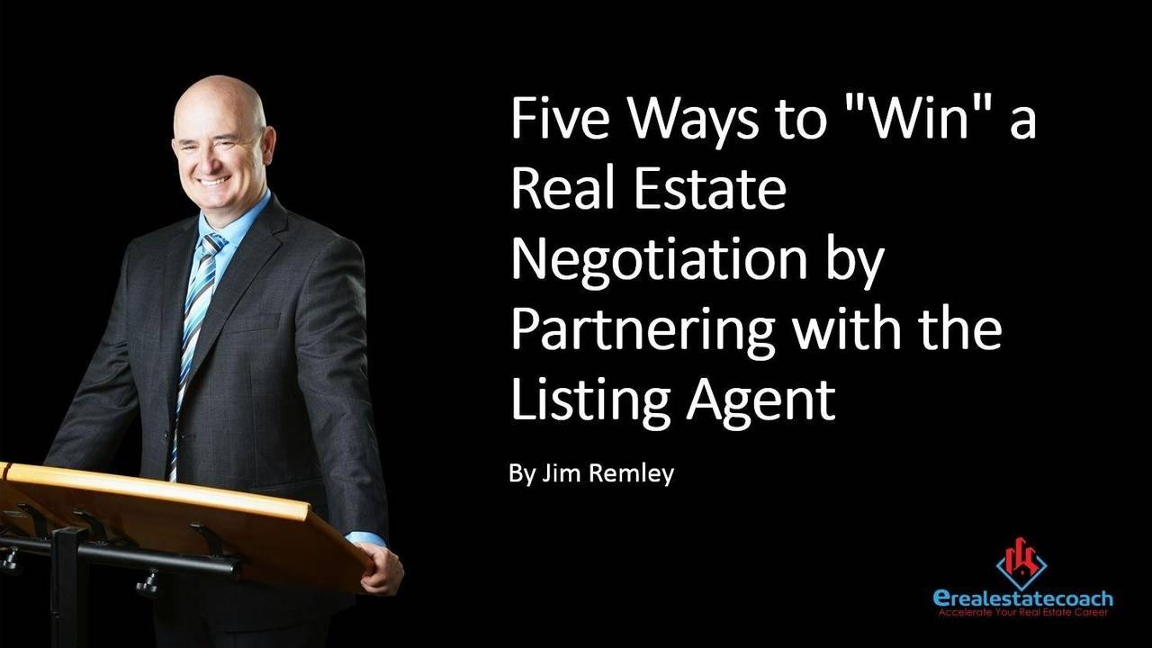 5 Ways to Win a Real Estate Negotiation by Partnering w Listing Agent