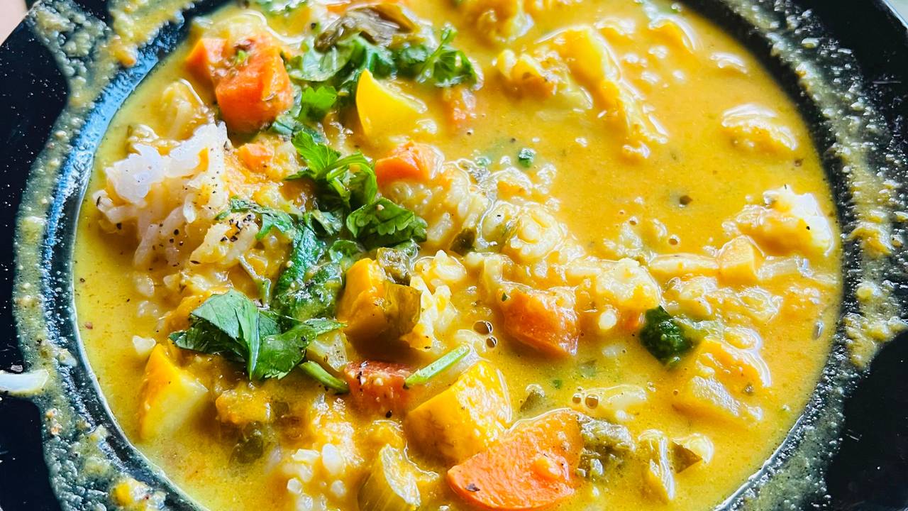Heavenly Veggie Coconut Curry
