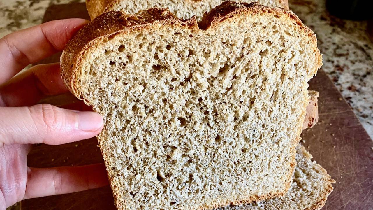 Homemade Vegan Multigrain Bread Whole Food PlantBased & Oil Free