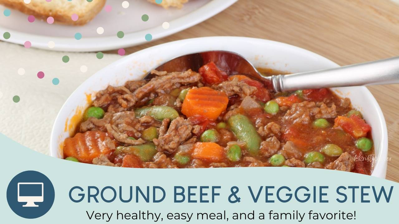 Ground Beef and Veggie Stew