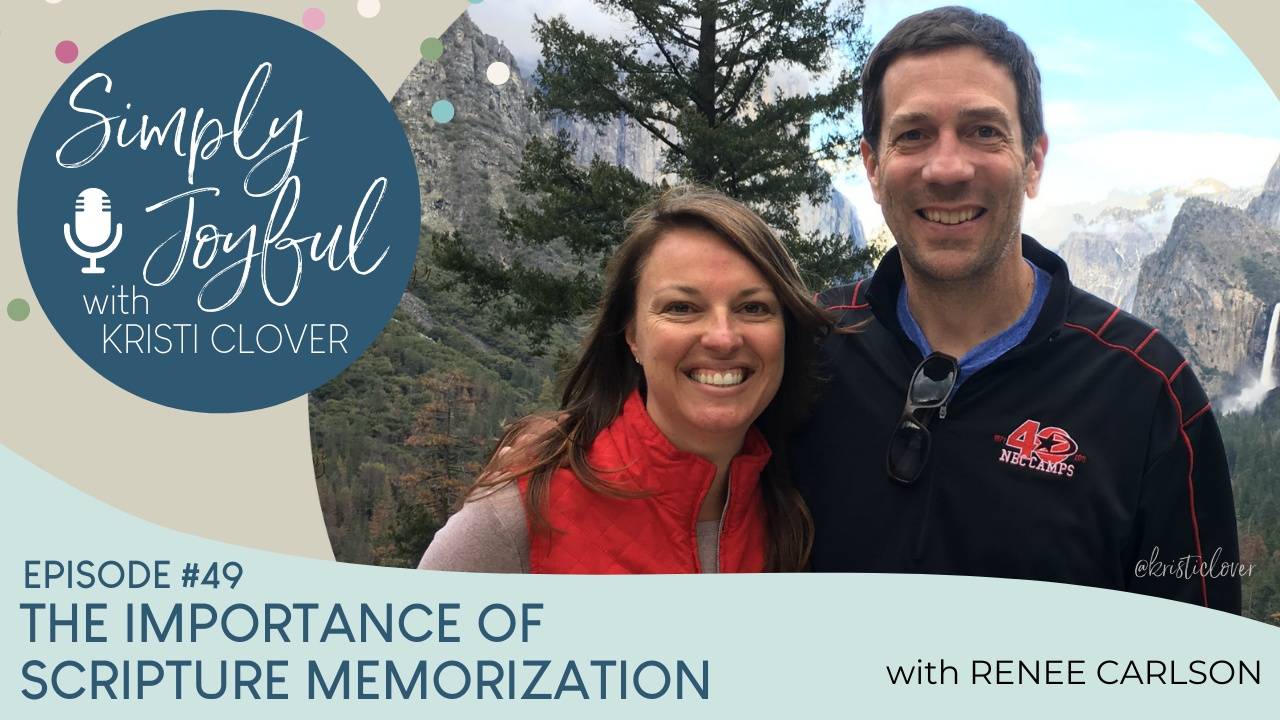 Renee Scripture Renee Carlson: The Importance of Scripture Memorization