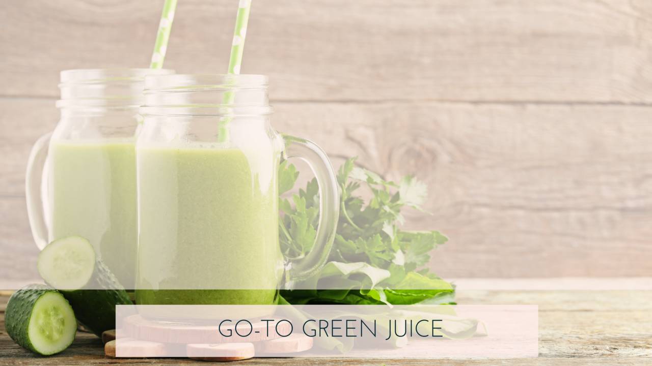 THE ALKALISING GREEN JUICE RECIPE THAT GIVES YOU AN INSTANT ENERGY