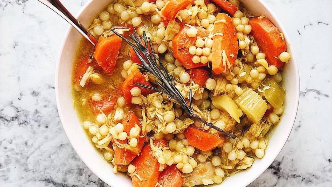Chicken Cous Cous Soup