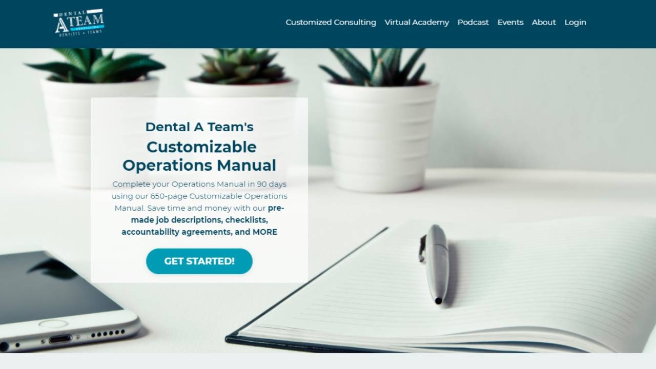 Customizable Dental Operations Manual Policies, Procedures, Systems