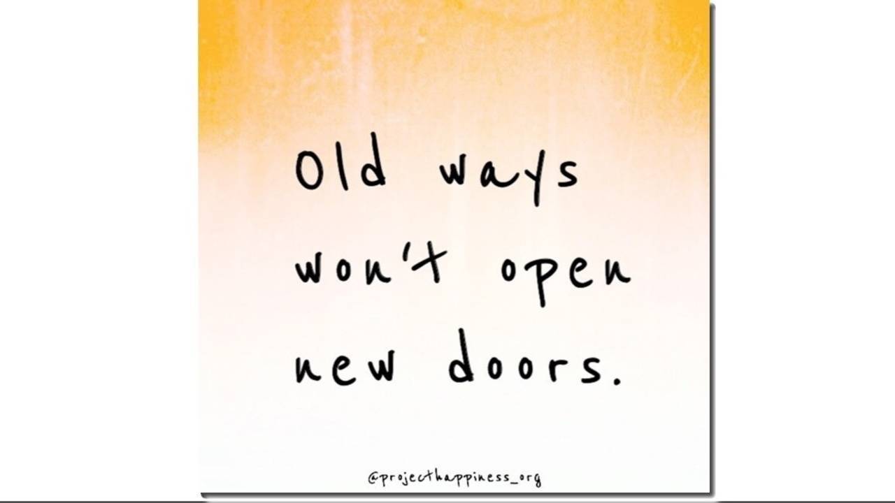 Tips to get out of a rut