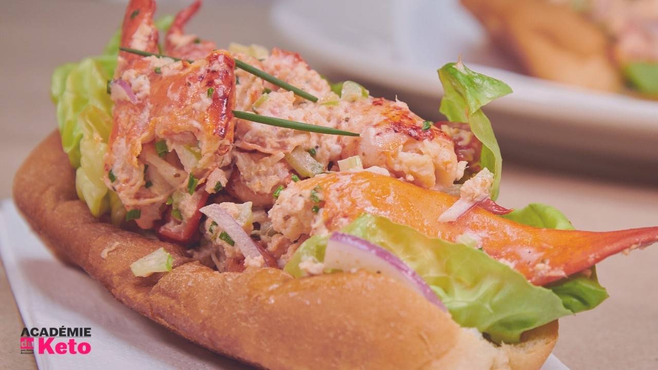 Lobster roll Keto