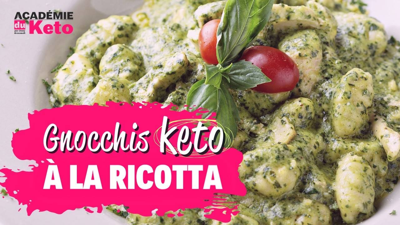 Gnocchis keto à la ricotta