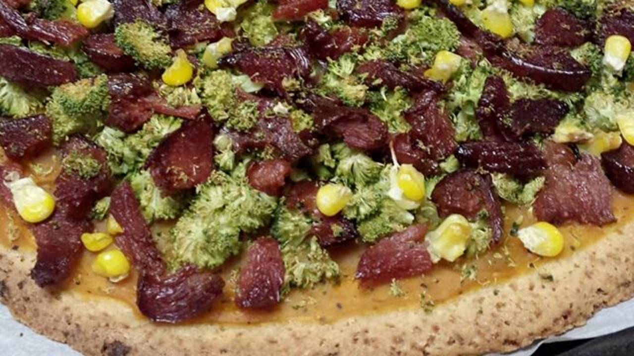 Glutenfree, Eggfree Pizza Crust