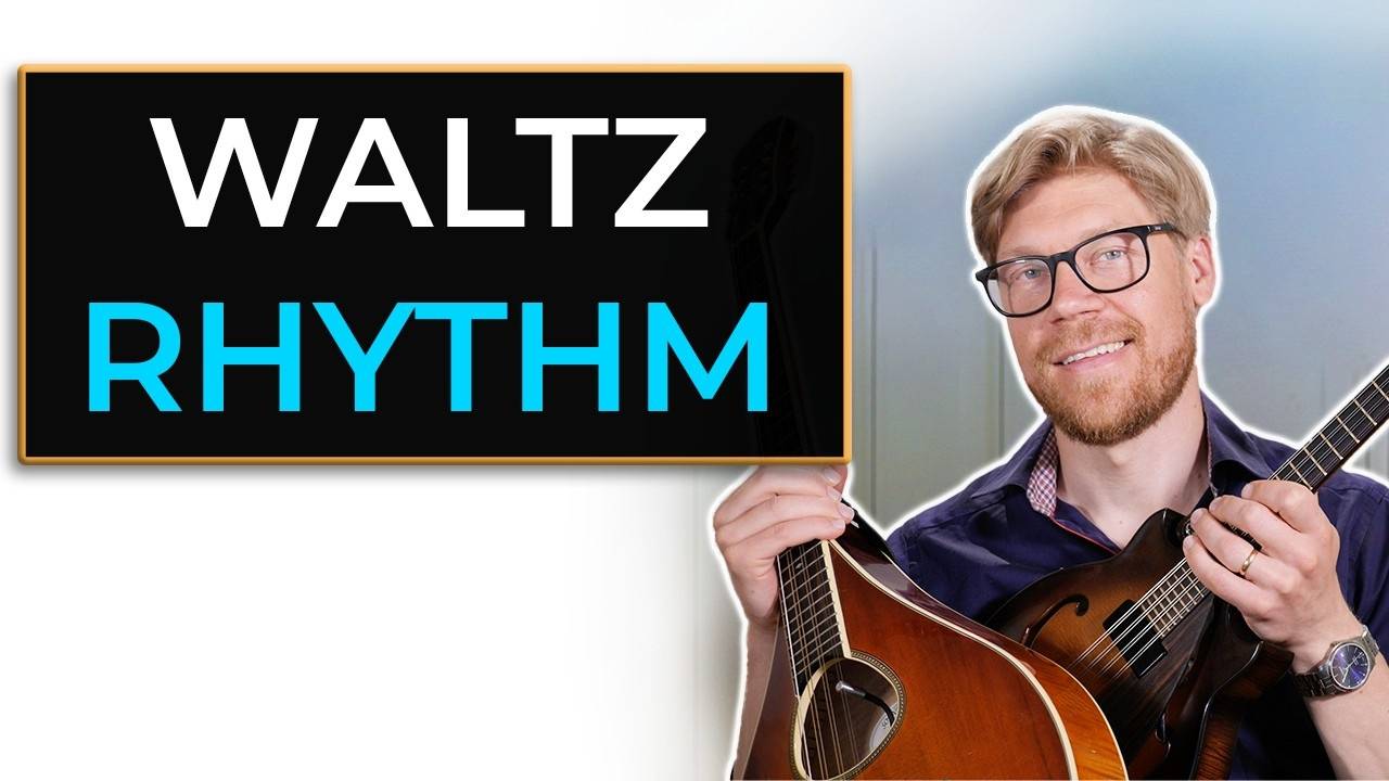 Four Ways To Play the Waltz RhythmMandolin Lesson and Octave Mandolin
