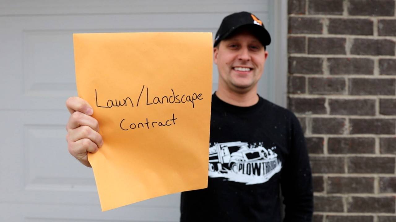 Downloadable Commercial Lawn Care Contract For Your Lawn Care Business