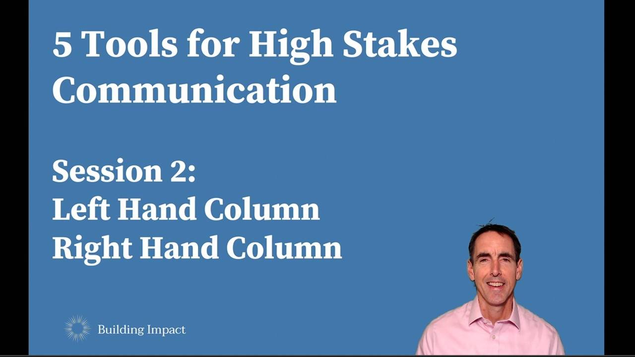 Left Hand Column/Right Hand Column