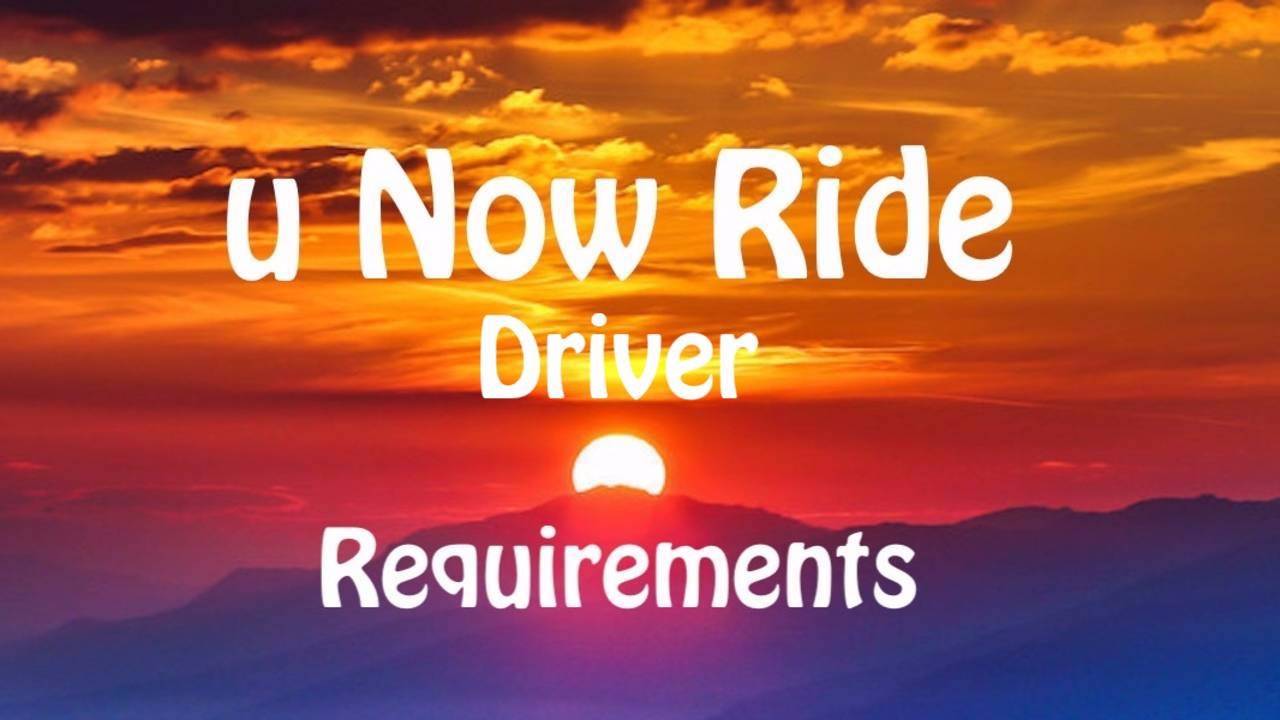 a Driver for u Now Ride
