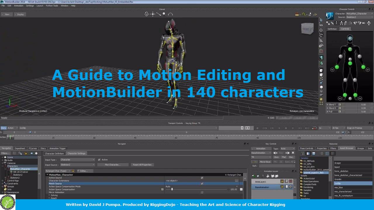 Get your free Guide to Motion Editing and MotionBuilder