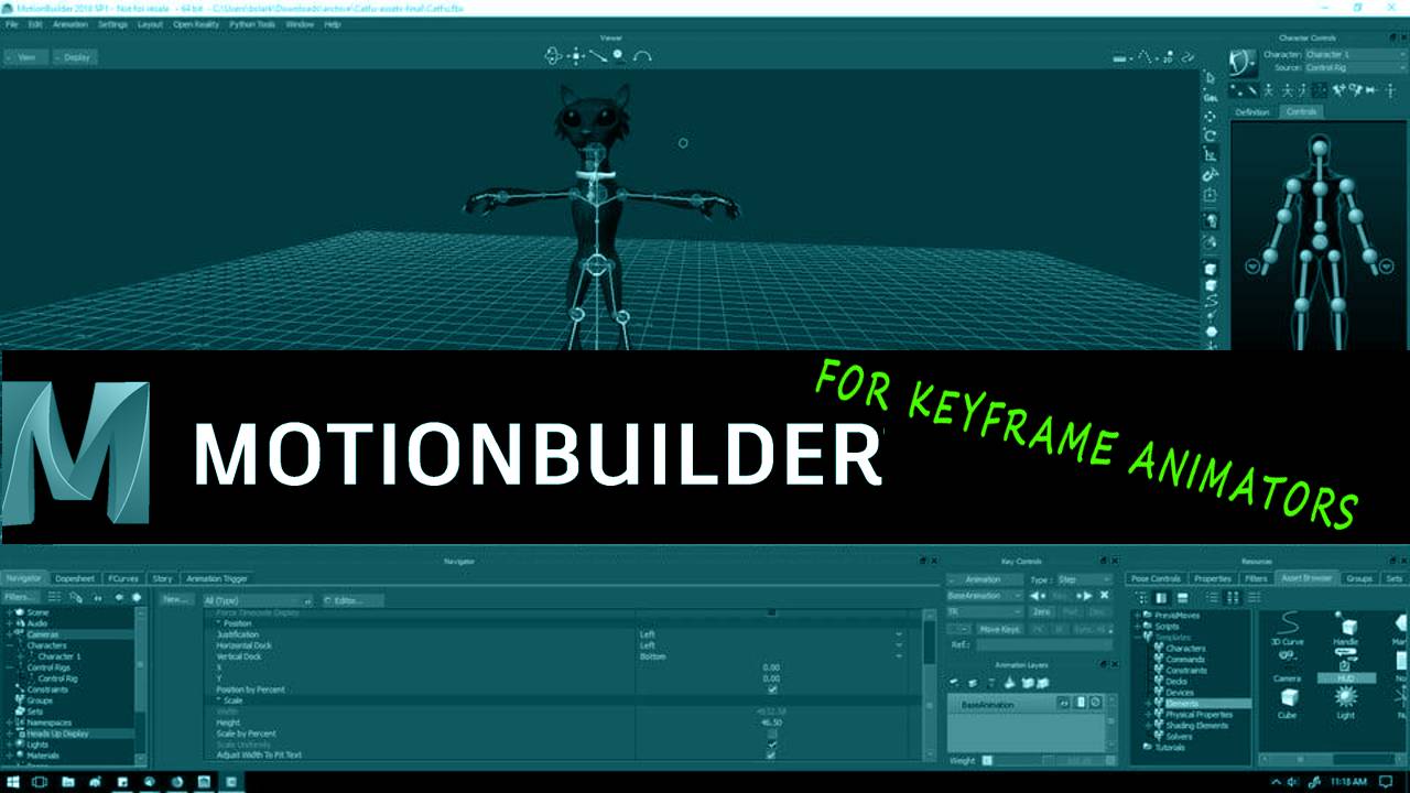 MotionBuilder Keyframe Animator Quickstart
