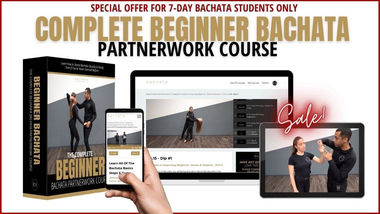 The Complete Beginner Bachata Partnerwork Course - Special Offer
