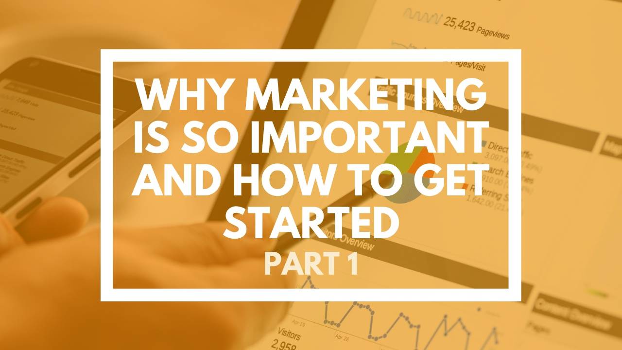 Why Marketing is So Important and How to Get Started - Part 1