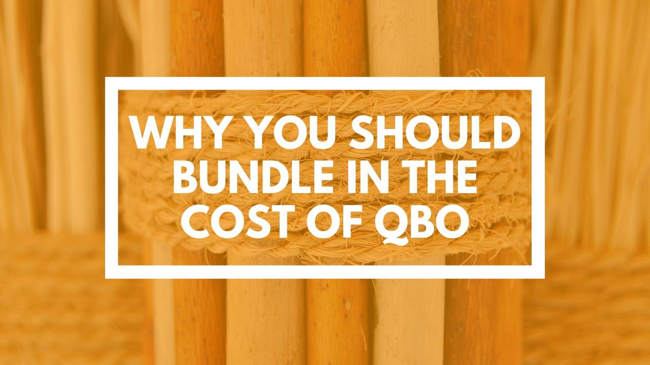 Why You Should Bundle in the Cost of QBO