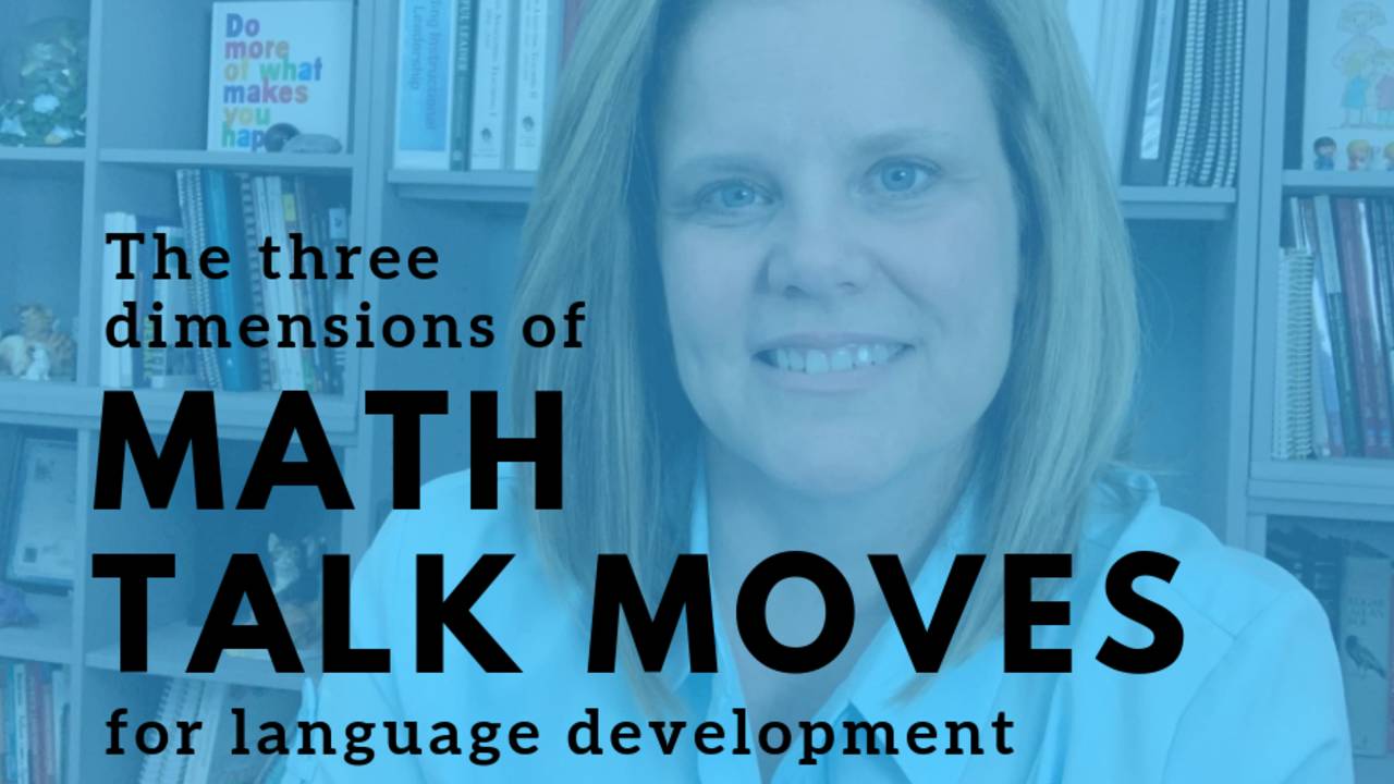 The Three Dimensions of Math Talk Moves