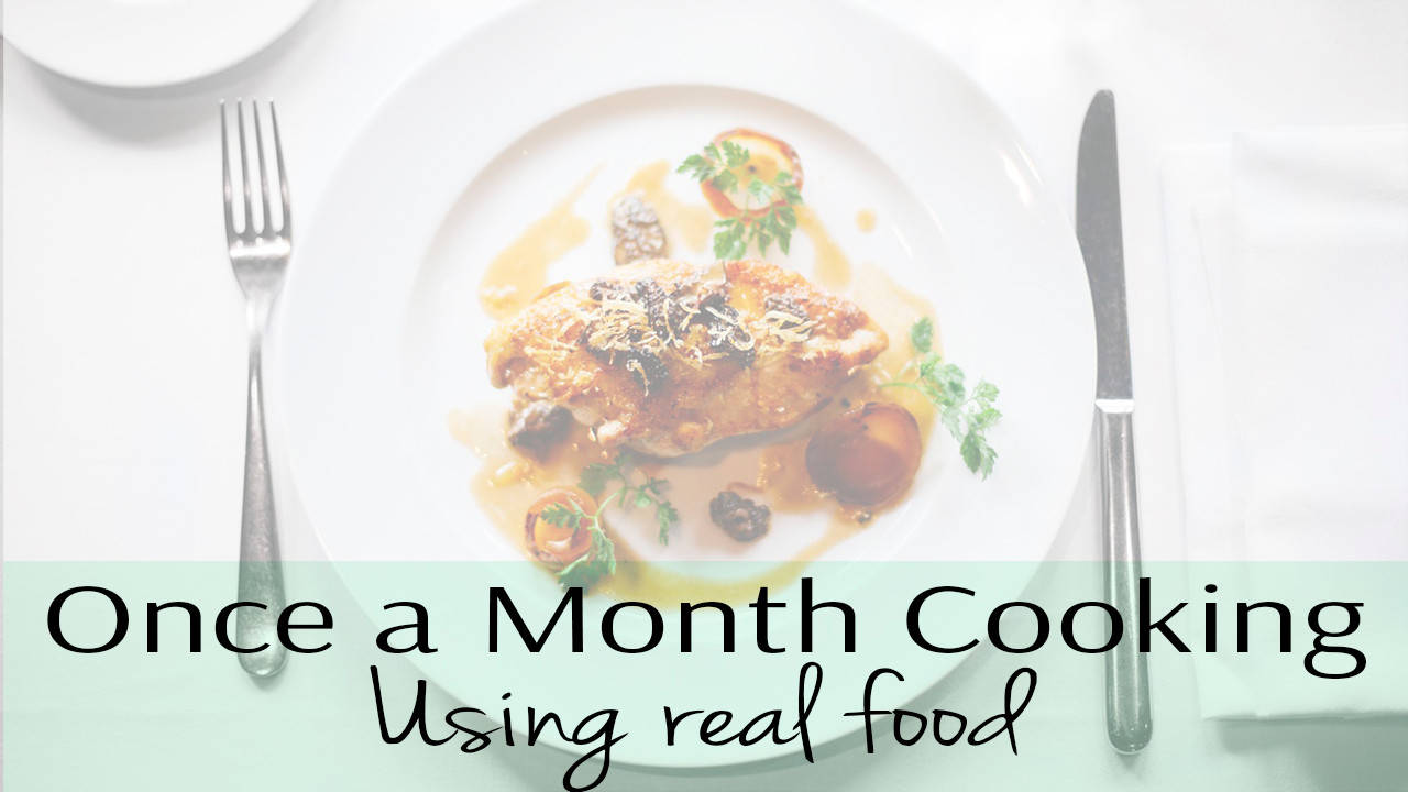 Can You Do Real Food Once a Month Cooking?