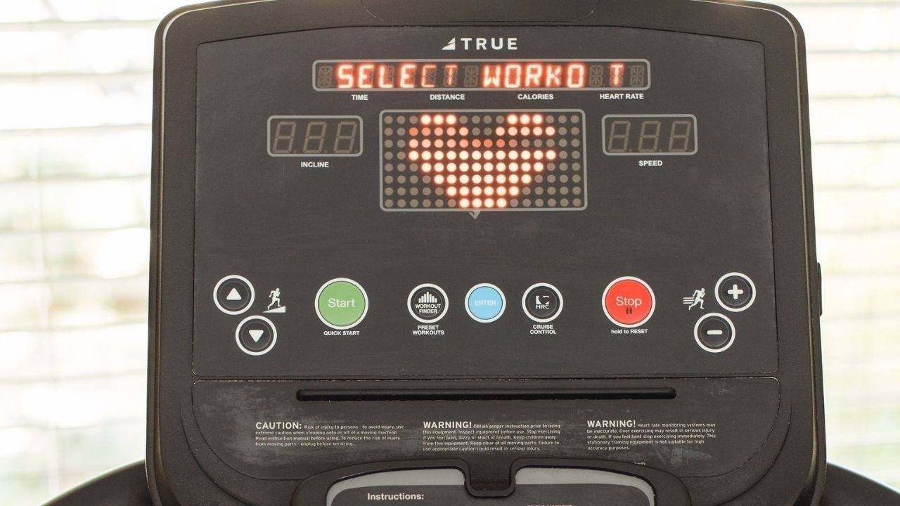exerpeutic lx7 training cycle with computer monitor and heart pulse sensors