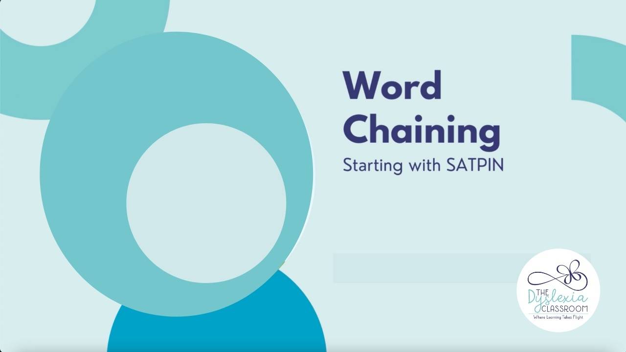 Why Word Chaining Should Be A Part Of Every Literacy Lesson