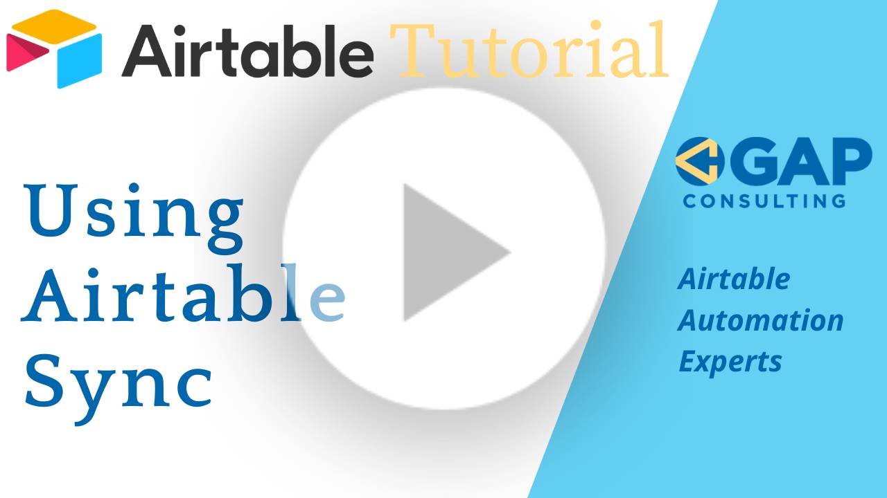 Learn how to use the Airtable Sync feature to link two different bases
