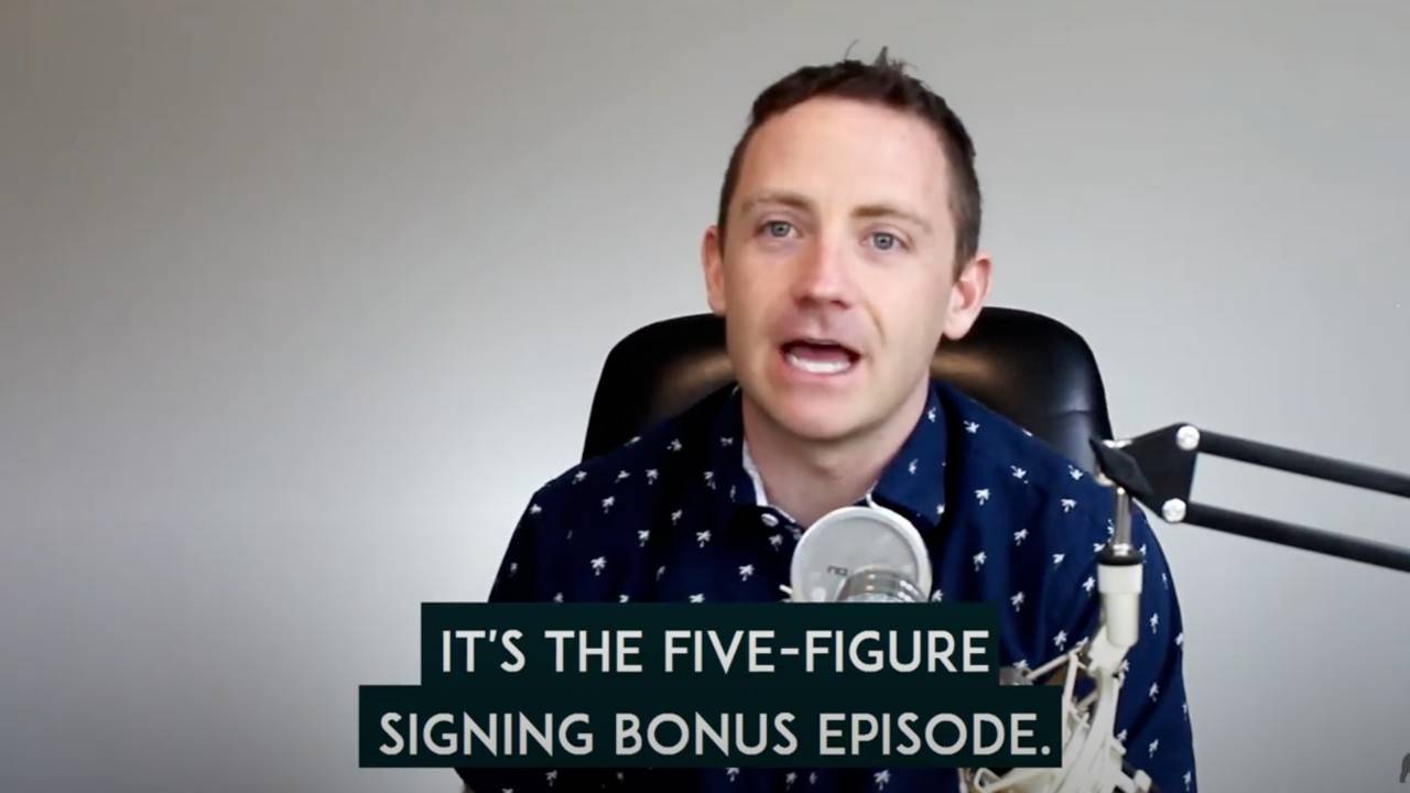 5 Figure Signing Bonus 