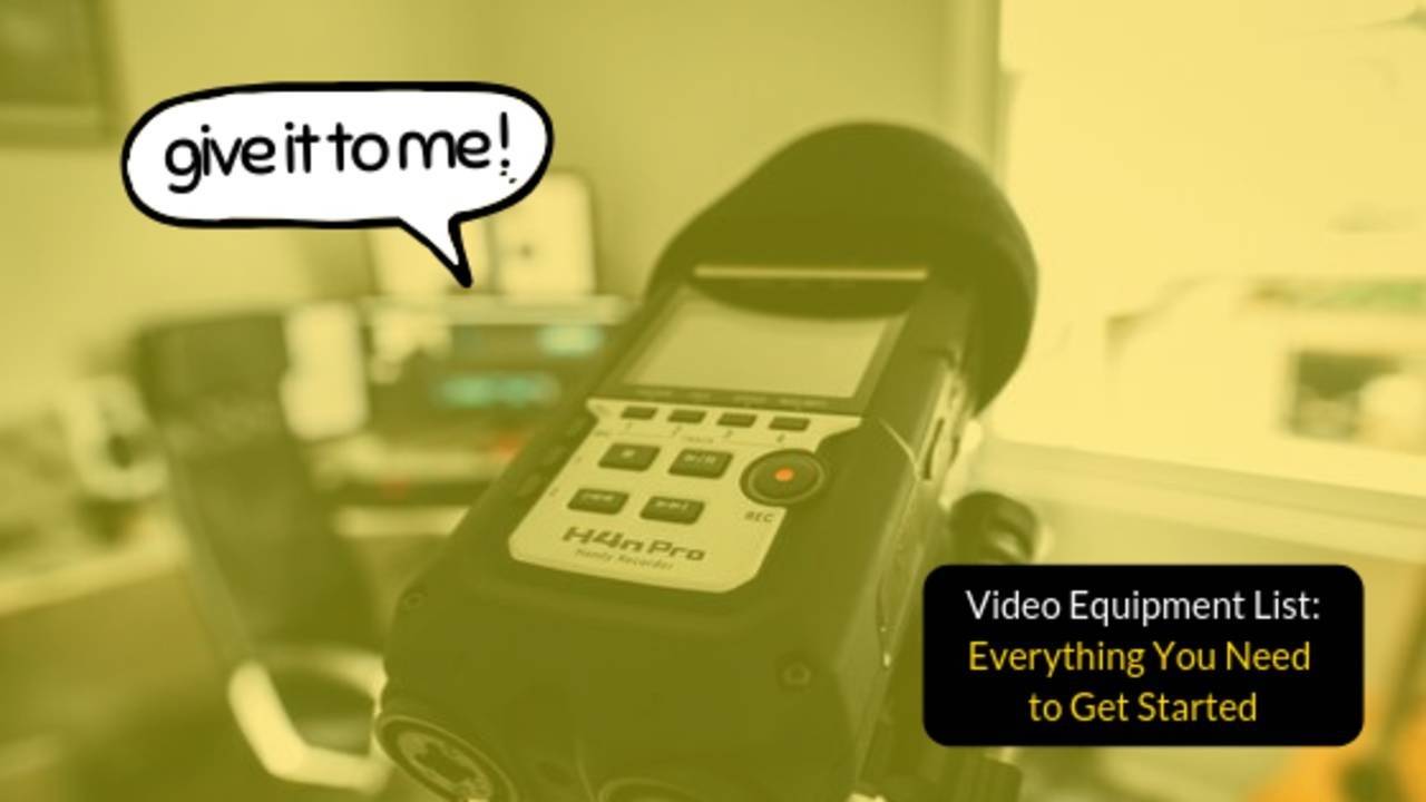 Video Equipment Checklist Free Download