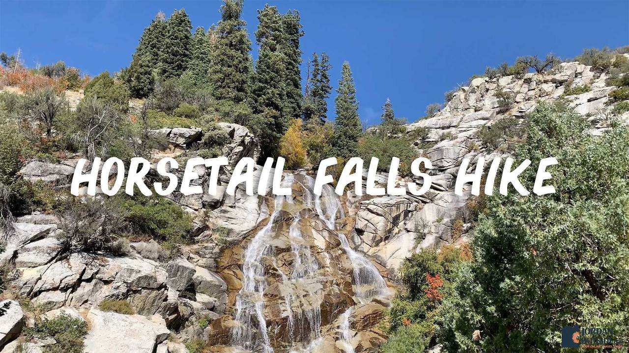 Horsetail Falls Hike from the Dry Creek Trailhead in Alpine, Utah
