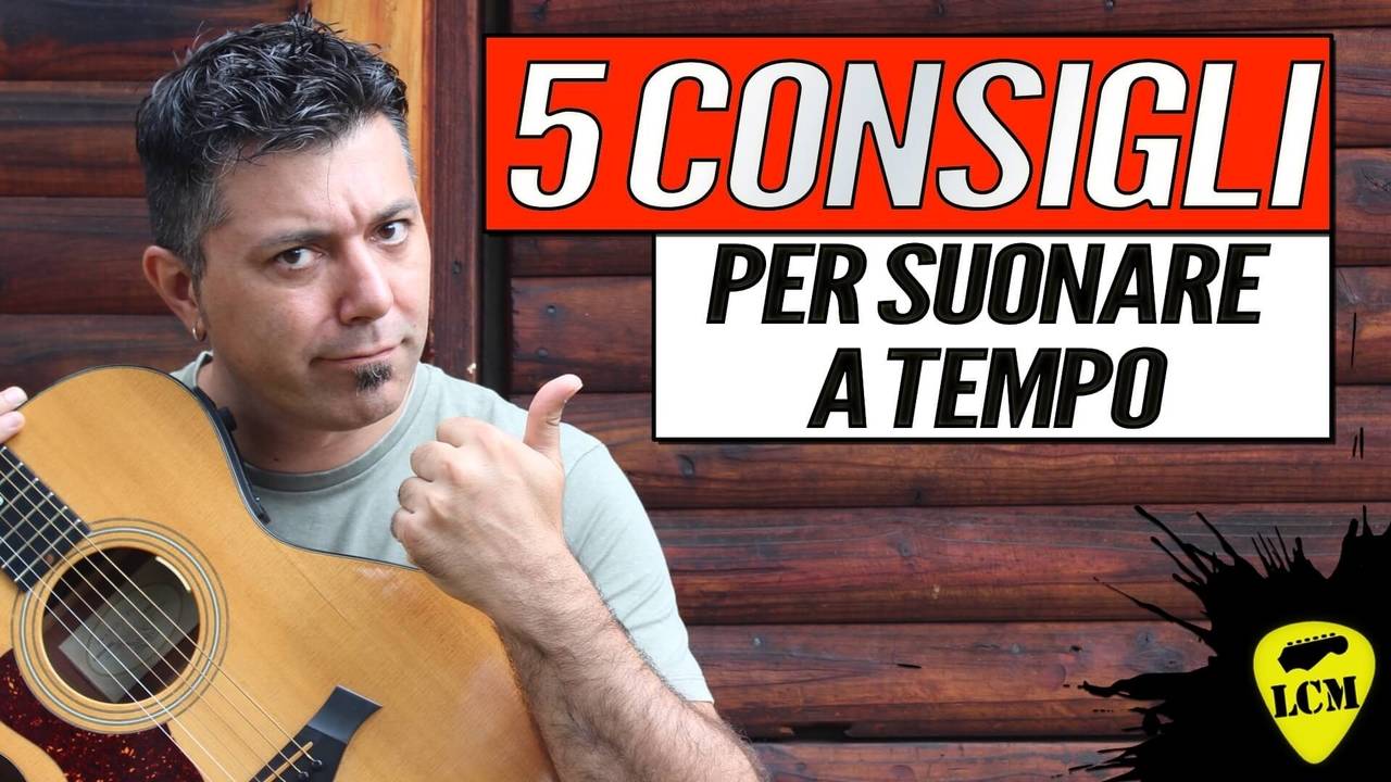 5 Consigli Per Suonare a Tempo la Chitarra Acustica