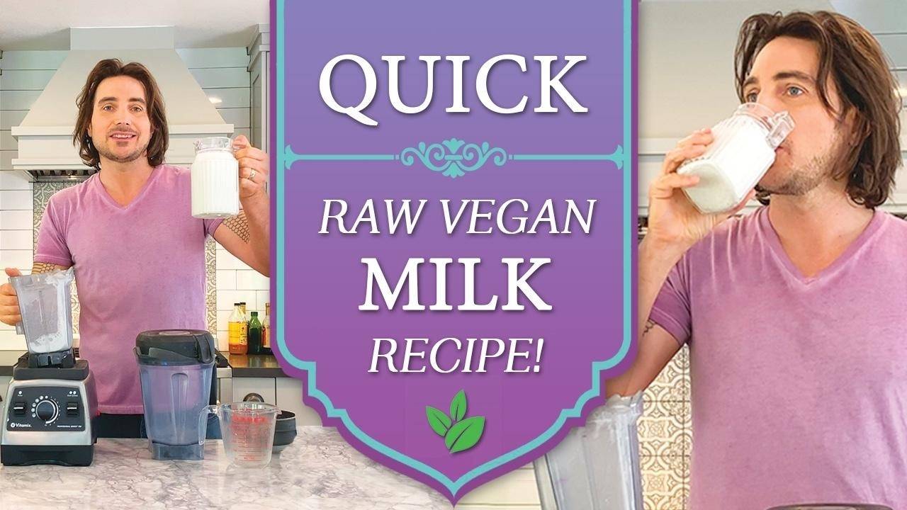 Quick And Easy Raw Vegan Hemp Milk Recipe